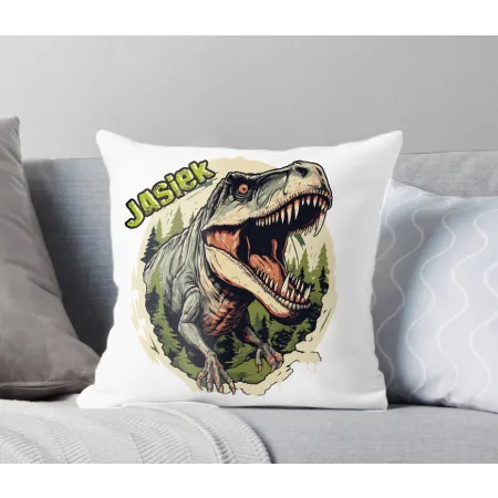 Poduszka Dinozaur Dinozaury T-rex Tyrannosaurus Triceratops